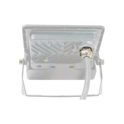 Kontrola V-TAC LED projektor 10W SAMSUNG CHIP Senzor pohybu Bílý kabel 1M VT-118S 3000K 735lm Záruka 5 let