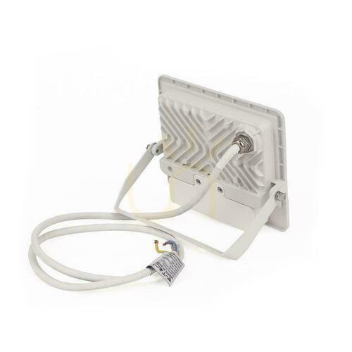 Kontrola V-TAC 30W SAMSUNG CHIP LED Projektor Senzor pohybu Bílý kabel 1M VT-138S-1 4000K 2340lm 5 let záruka