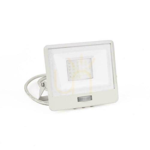 Kontrola V-TAC 30W SAMSUNG CHIP LED Projektor Senzor pohybu Bílý kabel 1M VT-138S-1 4000K 2340lm 5 let záruka