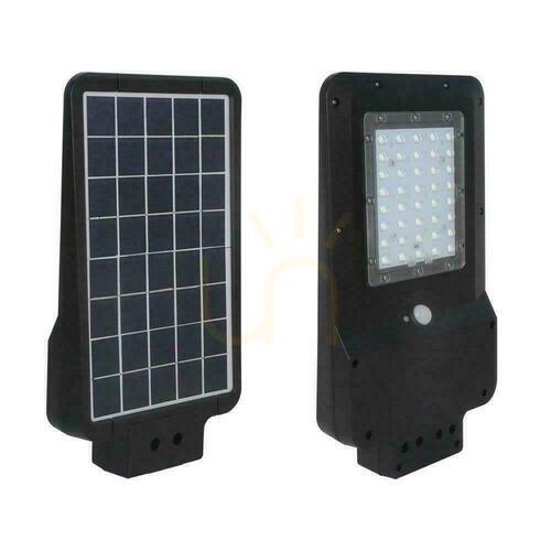 Kontrola V-TAC Solární pouliční svítidlo 15W LED černé ST-15 4000K 1600lm