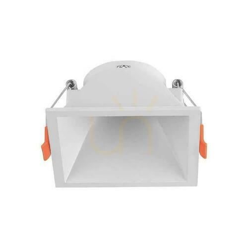 Kontrola Mesh V-TAC GU10 Zapuštěný hluboký čtverec bílý VT-927 Záruka 3 roky