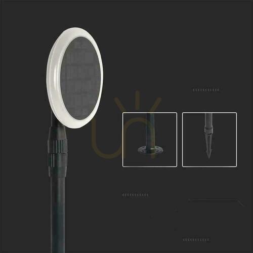 Kontrola V-TAC Solární LED zahradní tyč 3W 2v1 (balení. 2 ks) VT-943 3000K 260lm