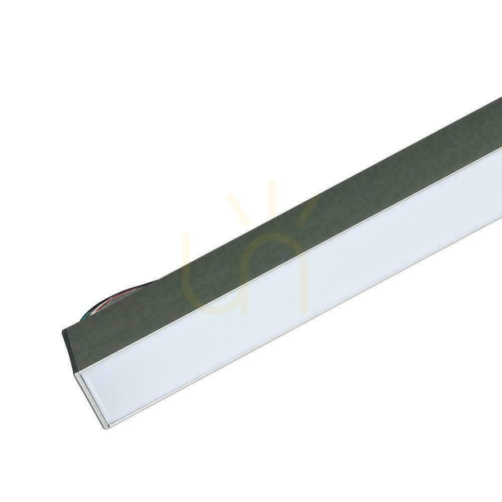 Pohled V-TAC LED Linear SAMSUNG CHIP 40W Pendantable Gray 120cm VT-7-40 4000K 3300lm 5 let záruka V-TAC LED Linear SAMSUNG CHIP 40W Pendantable Gray 120cm VT-7-40 4000K 3300lm 5 let záruka