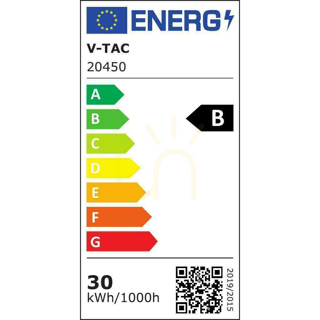 Zobrazit V-TAC LED projektor 30W G8 černý 185Lm/W EVOLUTION VT-30185 6500K 4720lm 5 let záruka V-TAC LED projektor 30W G8 černý 185Lm/W EVOLUTION VT-30185 6500K 4720lm 5 let záruka