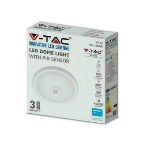 LED Plafond V-TAC SAMSUNG CHIP 12W pohybový senzor VT-13 6500K 900lm 3 roky záruka small 4