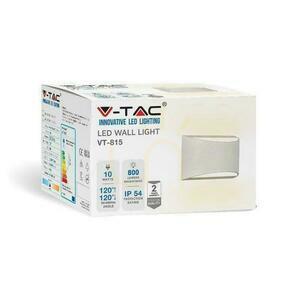 Nástěnné svítidlo V-TAC 9W LED Top Down Bridgelux Chip White IP54 VT-815-W 4000K 1280lm. 2 Nástěnné svítidlo V-TAC 9W LED Top Down Bridgelux Chip White IP54 VT-815-W 4000K 1280lm. small 2