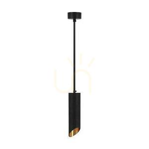 V-TAC GU10 Závěsné svítidlo černé+zlaté 55x200mm VT-975-200 Záruka 3 roky small 0