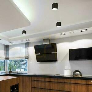 V-TAC GU10 Square Surface Mounting Black+Gold 100x100x120cm VT-979SQ 3 roky záruka small 3