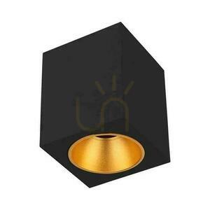 V-TAC GU10 Square Surface Mounting Black+Gold 100x100x120cm VT-979SQ 3 roky záruka small 0