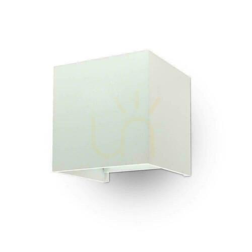 Kontrola V-TAC 5W nástěnná lampa Top Down Adjustable White Square IP65 Bridgelux VT-759-W 3000K 700lm