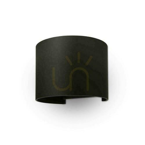 Kontrola LED nástěnné svítidlo V-TAC VT-756-B černé 5 W 4000 K 700 lm IP65