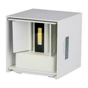 V-TAC 11W LED nástěnné svítidlo s nastavitelným čipem BRIDGELUX White Square IP65 VT-759-12-W 3000K 1360lm 1 V-TAC 11W LED nástěnné svítidlo s nastavitelným čipem BRIDGELUX White Square IP65 VT-759-12-W 3000K 1360lm small 1