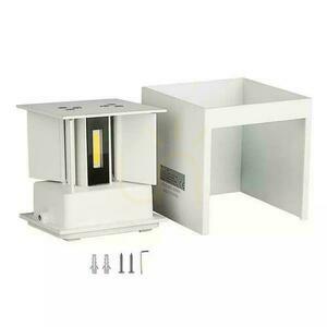 V-TAC 11W LED nástěnné svítidlo s nastavitelným čipem BRIDGELUX White Square IP65 VT-759-12-W 3000K 1360lm 4 V-TAC 11W LED nástěnné svítidlo s nastavitelným čipem BRIDGELUX White Square IP65 VT-759-12-W 3000K 1360lm small 4
