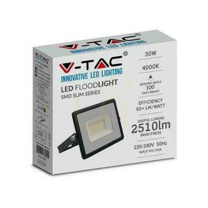 V-TAC 30W SMD LED projektor řady E černý VT-4031 4000K 2510lm. 1 V-TAC 30W SMD LED projektor řady E černý VT-4031 4000K 2510lm. small 1