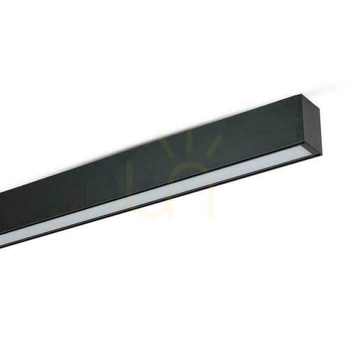Kontrola V-TAC LED lineární povrchová montáž SAMSUNG CHIP 40W černá UGR<19 DIMM VT-7-46 6500K 3400lm 5 let záruka
