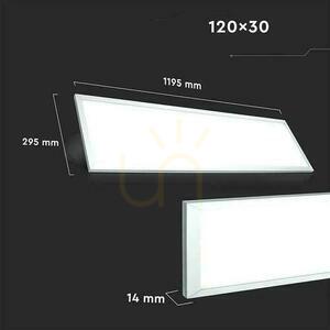 LED panel V-TAC VT-12031-N 120x30 cm 29W 3960lm 4000K CRI80 IP20 bílý small 1