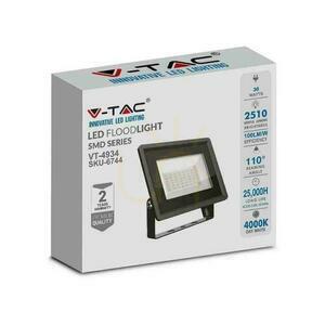 V-TAC LED projektor 30W SMD F-CLASS černý VT-4934-B 6500K 2510lm. 3 V-TAC LED projektor 30W SMD F-CLASS černý VT-4934-B 6500K 2510lm. small 3