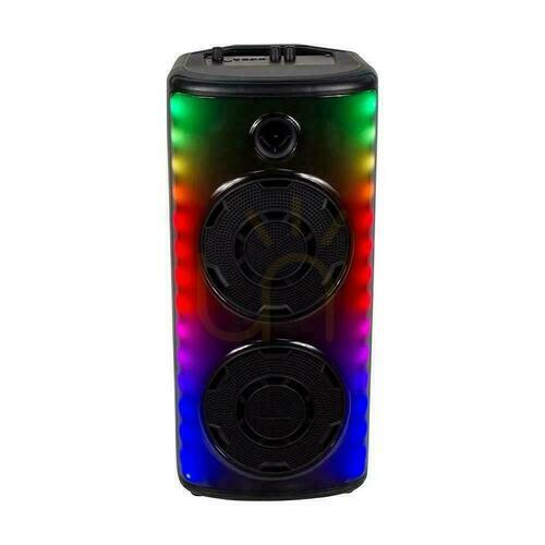 Kontrola V-TAC VT-6000W Přenosný reproduktor, 600 W, Mikrofon, Dálkové ovládání, BT, USB, TF, FM, AUX, TWS, Karaoke