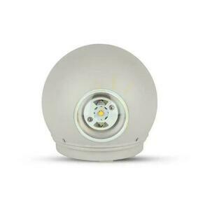 Nástěnné svítidlo V-TAC 4W LED Grey Round IP65 VT-836 3000K 450lm. small 1