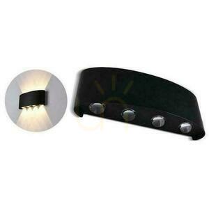 Nástěnná montáž V-TAC 7W LED černá IP65 VT-848 4200K 940lm small 4