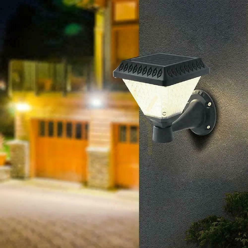 Zobrazit V-TAC Solární zahradní nástěnná lampa s dálkovým ovládáním 3v1 IP44 Černý čtverec VT-972 3000K-4000K-6400K 75 Záruka 3 roky V-TAC Solární zahradní nástěnná lampa s dálkovým ovládáním 3v1 IP44 Černý čtverec VT-972 3000K-4000K-6400K 75 Záruka 3 roky