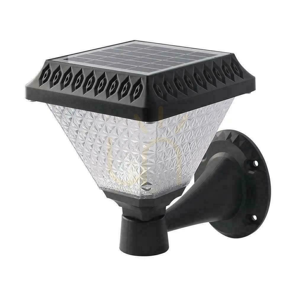 Kontrola V-TAC Solární zahradní nástěnná lampa s dálkovým ovládáním 3v1 IP44 Černý čtverec VT-972 3000K-4000K-6400K 75 Záruka 3 roky V-TAC Solární zahradní nástěnná lampa s dálkovým ovládáním 3v1 IP44 Černý čtverec VT-972 3000K-4000K-6400K 75 Záruka 3 roky