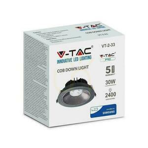 Svítidlo V-TAC SAMSUNG CHIP 30W Black Tilt VT-2-33 6400K 2400lm 5 let záruka 3 Svítidlo V-TAC SAMSUNG CHIP 30W Black Tilt VT-2-33 6400K 2400lm 5 let záruka small 3