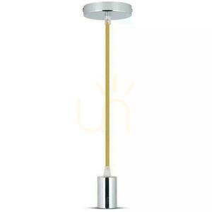 V-TAC Závěsné svítidlo Chrome Metal Beige Wire VT-7338-BE Záruka 5 let 0 V-TAC Závěsné svítidlo Chrome Metal Beige Wire VT-7338-BE Záruka 5 let small 0