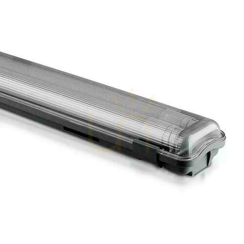 Kontrola V-TAC PC/PC 2x150cm LED hermetické svítidlo (2 x 22W) (LED trubice jsou součástí dodávky) VT-15022 4000K 4000lm
