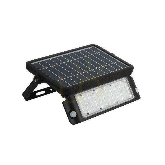 Náhled V-TAC 10W LED solární projektor černý Senzor pohybu IP65 VT-787-10 4000K 1150lm V-TAC 10W LED solární projektor černý Senzor pohybu IP65 VT-787-10 4000K 1150lm