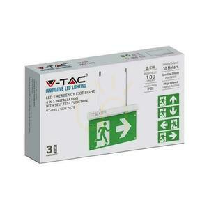 Nouzové 3hodinové svítidlo V-TAC 4 v 1 VT-995 6000K 100lm řízené pilotem Záruka 3 roky 4 Nouzové 3hodinové svítidlo V-TAC 4 v 1 VT-995 6000K 100lm řízené pilotem Záruka 3 roky small 4