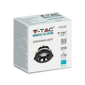 Svítidlo V-TAC SAMSUNG CHIP 20W Black Tilt VT-2-13 6400K 1780lm Záruka 5 let 4 Svítidlo V-TAC SAMSUNG CHIP 20W Black Tilt VT-2-13 6400K 1780lm Záruka 5 let small 4