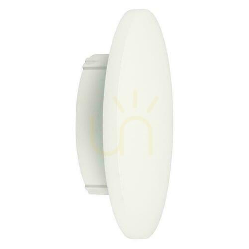 Kontrola Venkovní nástěnné LED svítidlo V-TAC VT-743 8W 4000K IP65 bílé kulaté ø18 cm