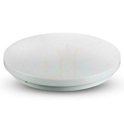 Kontrola Plafond V-TAC 24W Stars Změna barvy CCT fi.350 VT-8424 3000K-6400K 2600lm