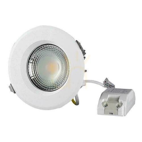 Kontrola Svítidlo V-TAC 20W LED COB Downlight VT-2625 6000K 1700lm.