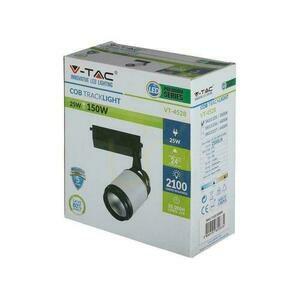 LED svítidlo V-TAC Rail System 3F 25W 24st Černá bílá VT-4528 6400K 2100lm small 3