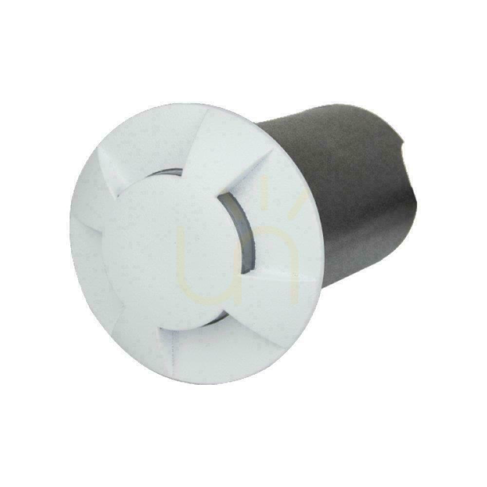 Náhled Zahradní zemní 1W LED stropní svítidlo bílé 4stranné IP67 V-TAC VT-1171-W 6500K 10lm Zahradní zemní 1W LED stropní svítidlo bílé 4stranné IP67 V-TAC VT-1171-W 6500K 10lm