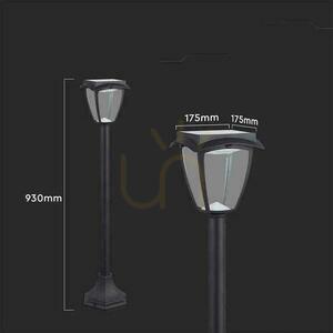 V-TAC 2W LED IP44 93cm VT-984 3000K+6000K 110lm Solární zahradní tyč 3 roky záruka small 6