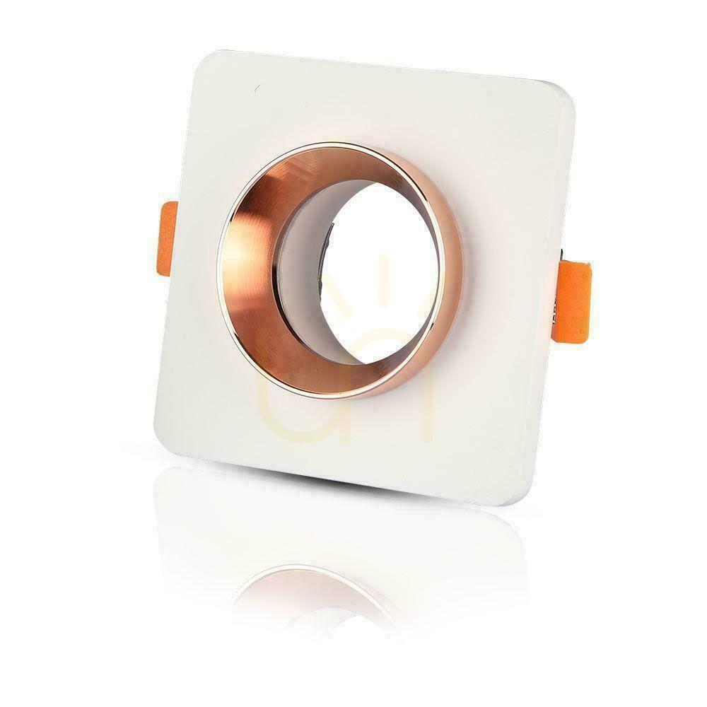 Kontrola V-TAC GIPS BETON GU10 Square Recessed Mesh White/Pink Gold VT-862-MRW Záruka 5 let V-TAC GIPS BETON GU10 Square Recessed Mesh White/Pink Gold VT-862-MRW Záruka 5 let