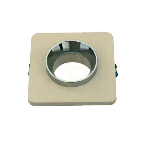 Kontrola V-TAC GIPS BETON GU10 Square Recessed Mesh White/Chrome VT-862-CHR Záruka 5 let