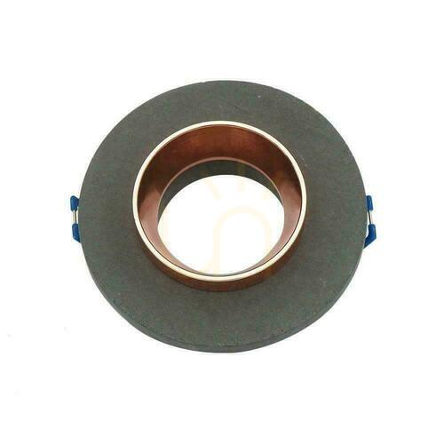 Kontrola V-TAC GIPS BETON GU10 Round Recessed Gray/Pink Gold Mesh VT-862-MGRD Záruka 5 let