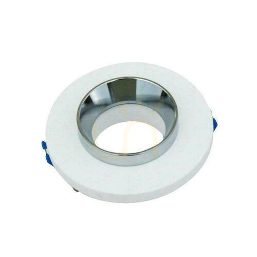 Kontrola Mesh V-TAC GIPS BETON GU10 Round Recessed White/Chrome VT-862-CRD Záruka 5 let