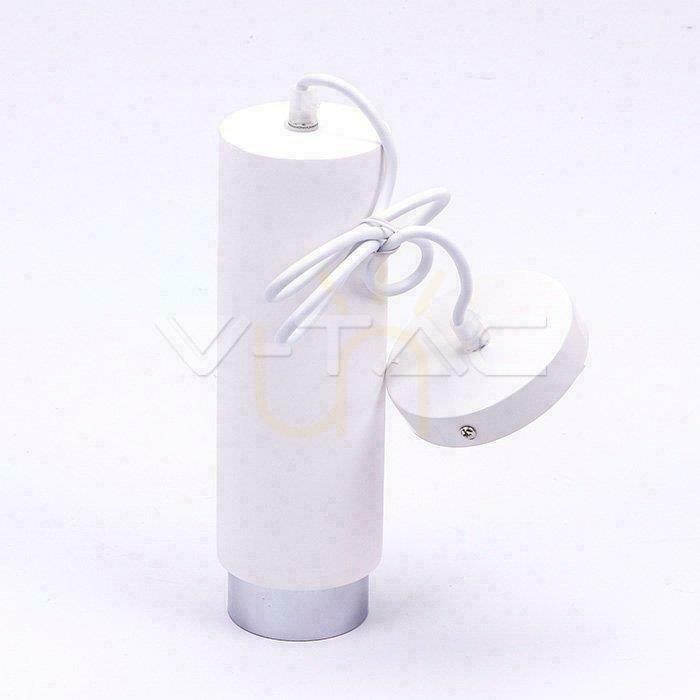 Pohled V-TAC GIPS BETON GU10 White/Chrome VT-864-CH Závěsné svítidlo 5 let záruka V-TAC GIPS BETON GU10 White/Chrome VT-864-CH Závěsné svítidlo 5 let záruka
