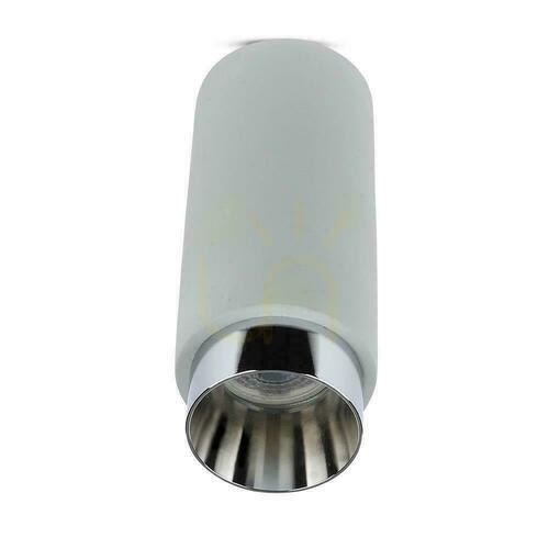 Kontrola V-TAC GIPS BETON GU10 s povrchovou montáží šedý/chrom VT-865-CHC Záruka 5 let.
