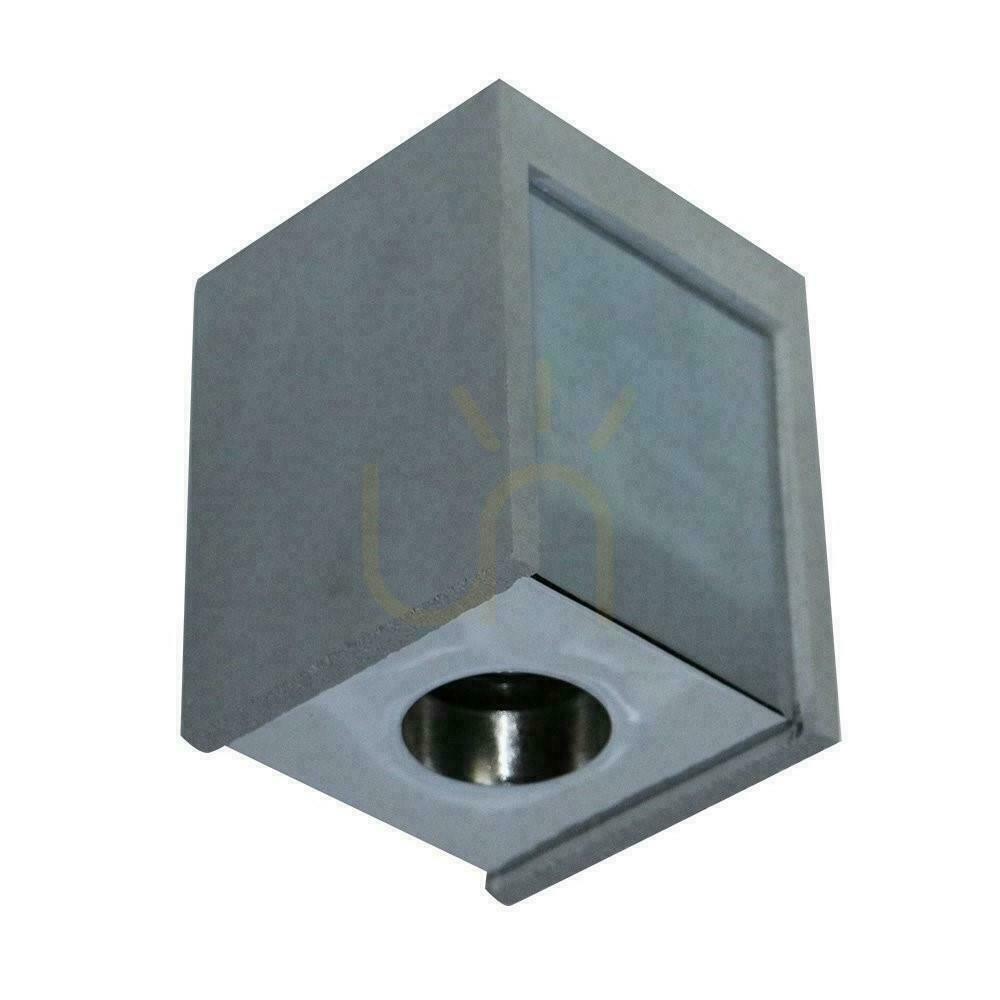Pohled V-TAC GIPS BETON GU10 s povrchovou montáží čtvercový šedý/chrom VT-860-CHM Záruka 5 let V-TAC GIPS BETON GU10 s povrchovou montáží čtvercový šedý/chrom VT-860-CHM Záruka 5 let