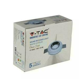 Mesh V-TAC GIPS GU10 Round Recessed G-K White+Chrome VT-866-CRD Záruka 5 let 2 Mesh V-TAC GIPS GU10 Round Recessed G-K White+Chrome VT-866-CRD Záruka 5 let small 2