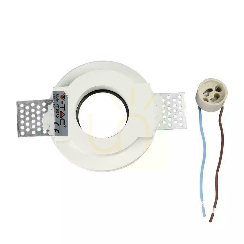Zobrazit Mesh V-TAC GIPS GU10 Round Recessed G-K White+Chrome VT-866-CRD Záruka 5 let Mesh V-TAC GIPS GU10 Round Recessed G-K White+Chrome VT-866-CRD Záruka 5 let