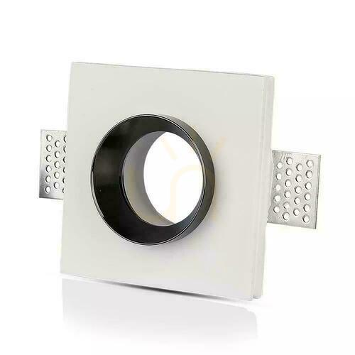 Kontrola Mesh V-TAC GIPS GU10 Square Recessed G-K White+Chrome VT-866-CSQ Záruka 5 let