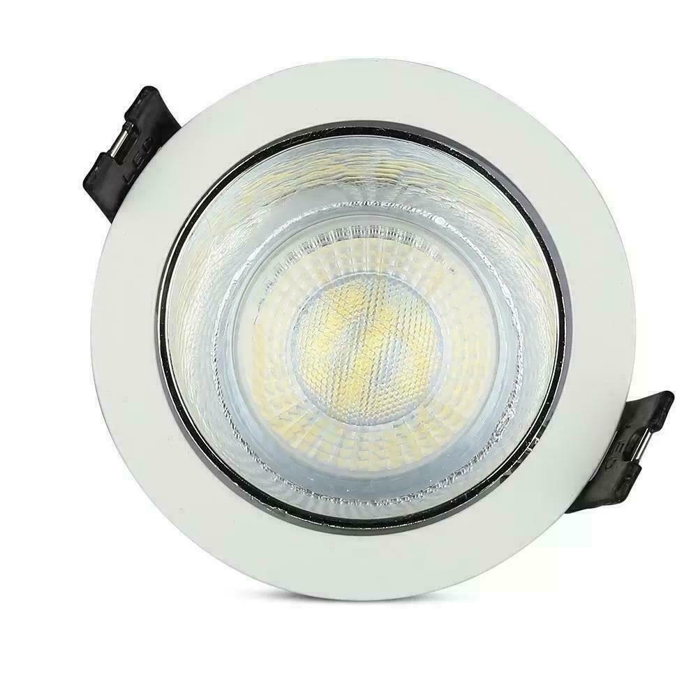 Náhled V-TAC GU10 Zapuštěné očko bílé/chromové kulaté VT-872-WC Záruka 3 roky V-TAC GU10 Zapuštěné očko bílé/chromové kulaté VT-872-WC Záruka 3 roky