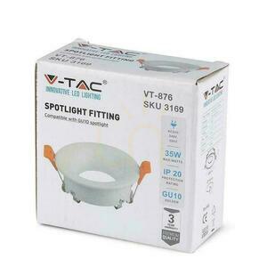V-TAC GU10 Zapuštěná kulatá síťka bílá VT-876-RD Záruka 3 roky small 4